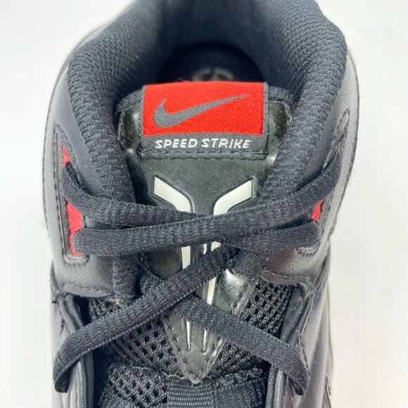 Nike Speed Strike Baseball Cleats Mens Size 14 Red Black - Picture 7 of 9